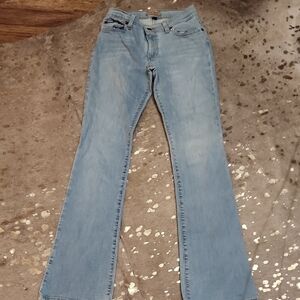 Tommy Hilfiger Vintage Blue Flare Wide Leg Jeans